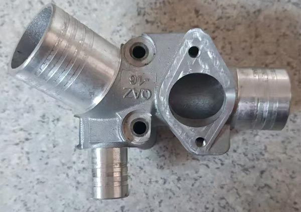 Cast aluminum exhaust pipes